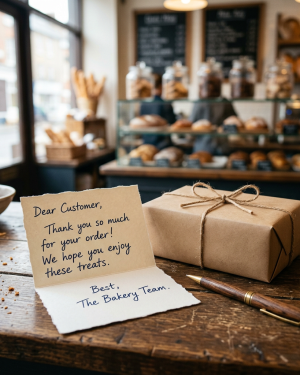 Personalized Note